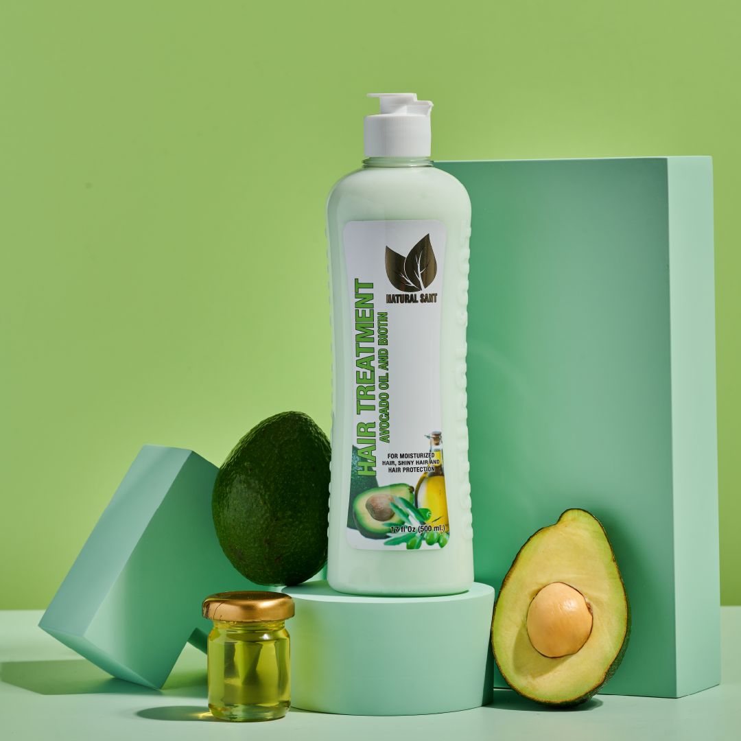 Tratamiento Aguacate, Aceite de Oliva y Biotina 16.9 Oz